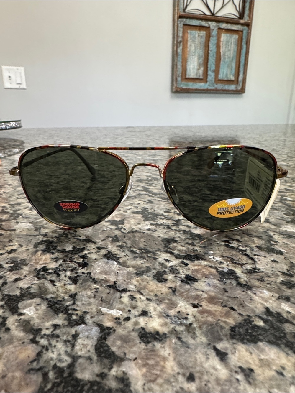 Aviator Sunglasses - multi color frame